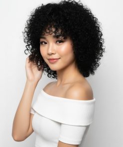 KIVIRCIK PERUK SİYAH